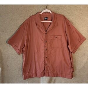 EOTAC Operator Grade Shirt Mens XXXL Rust Red Pocket Short Sleeve
